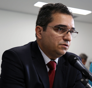 O presidente Cláudio Terrão (Foto: Thiago Rios)
